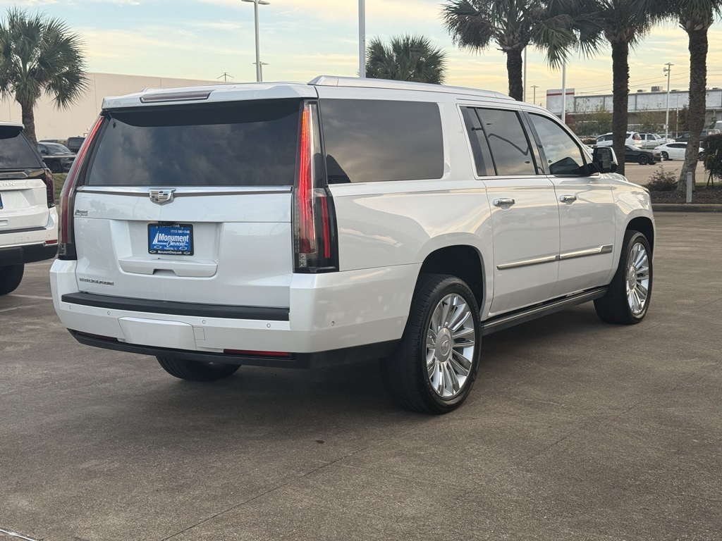 2018 Cadillac Escalade ESV Platinum Edition White at Bayway Cadillac Southwest