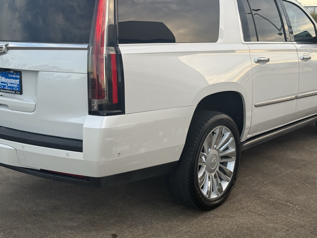 2018 Cadillac Escalade ESV Platinum Edition White at Bayway Cadillac Southwest