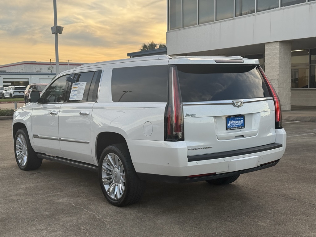2018 Cadillac Escalade ESV Platinum Edition White at Bayway Cadillac Southwest