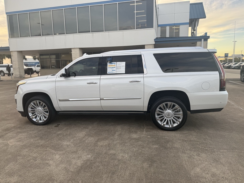 2018 Cadillac Escalade ESV Platinum Edition White at Bayway Cadillac Southwest