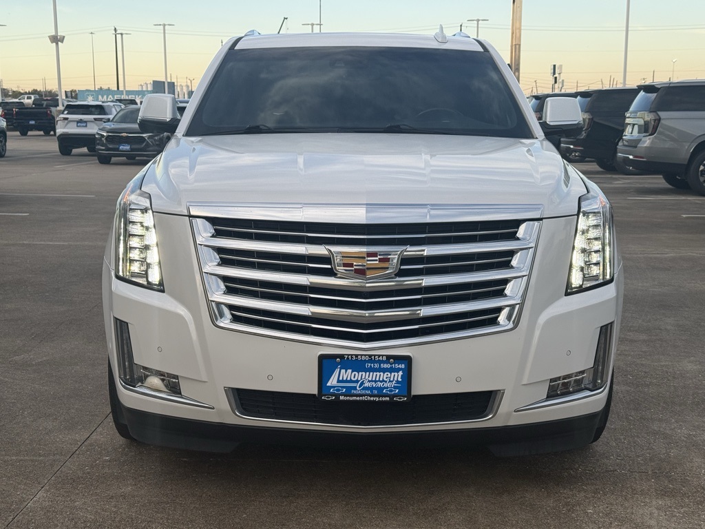 2018 Cadillac Escalade ESV Platinum Edition White at Bayway Cadillac Southwest