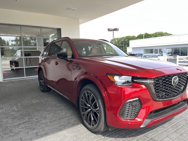 Red 2025 MAZDA CX-70 for sale in South Bend, IN Photo 10