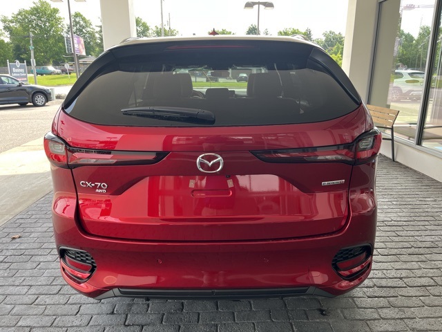 Red 2025 MAZDA CX-70 for sale in South Bend, IN Photo 4