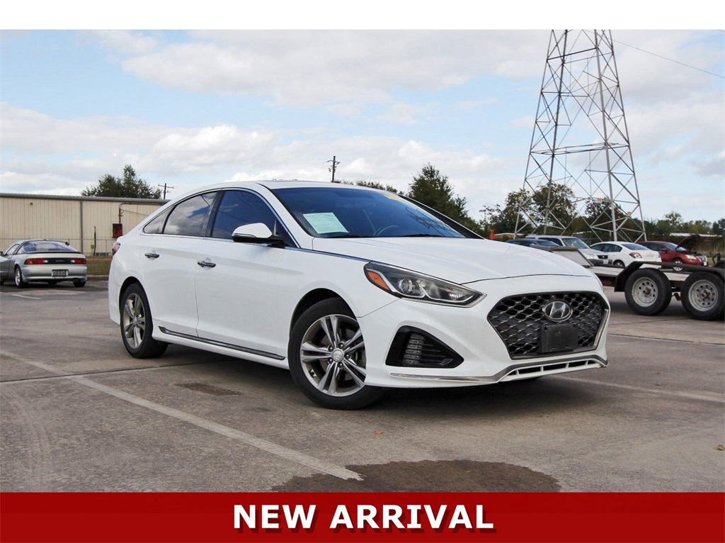 2018 Hyundai Sonata Sport White at Autostrade