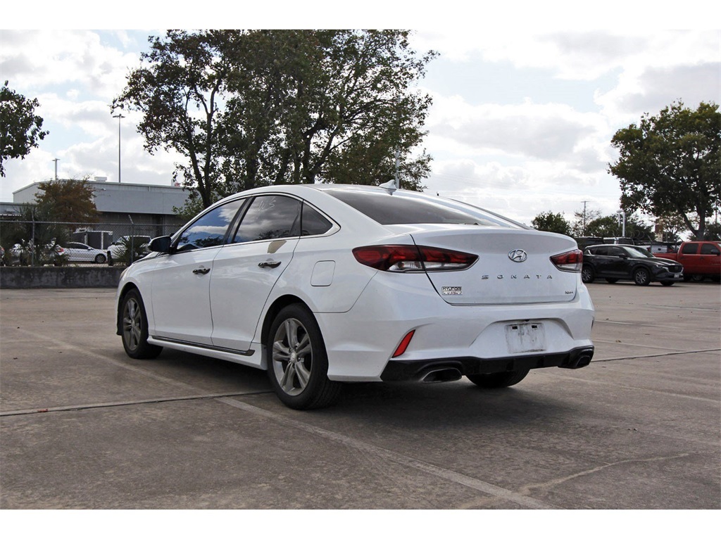 2018 Hyundai Sonata Sport White at Autostrade