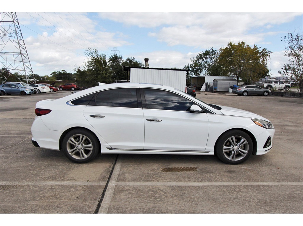 2018 Hyundai Sonata Sport White at Autostrade