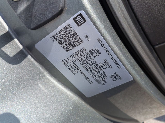 2023 Chevrolet Corvette Stingray for sale at PATRIOT CHEVROLET OF LIMERICK