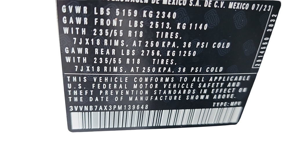 2023 Volkswagen Tiguan