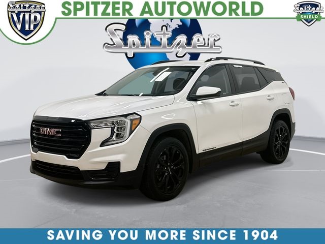 Summit White 2022 GMC Terrain SLE AWD SUV / Crossover All-Wheel Drive 9-Speed Automatic