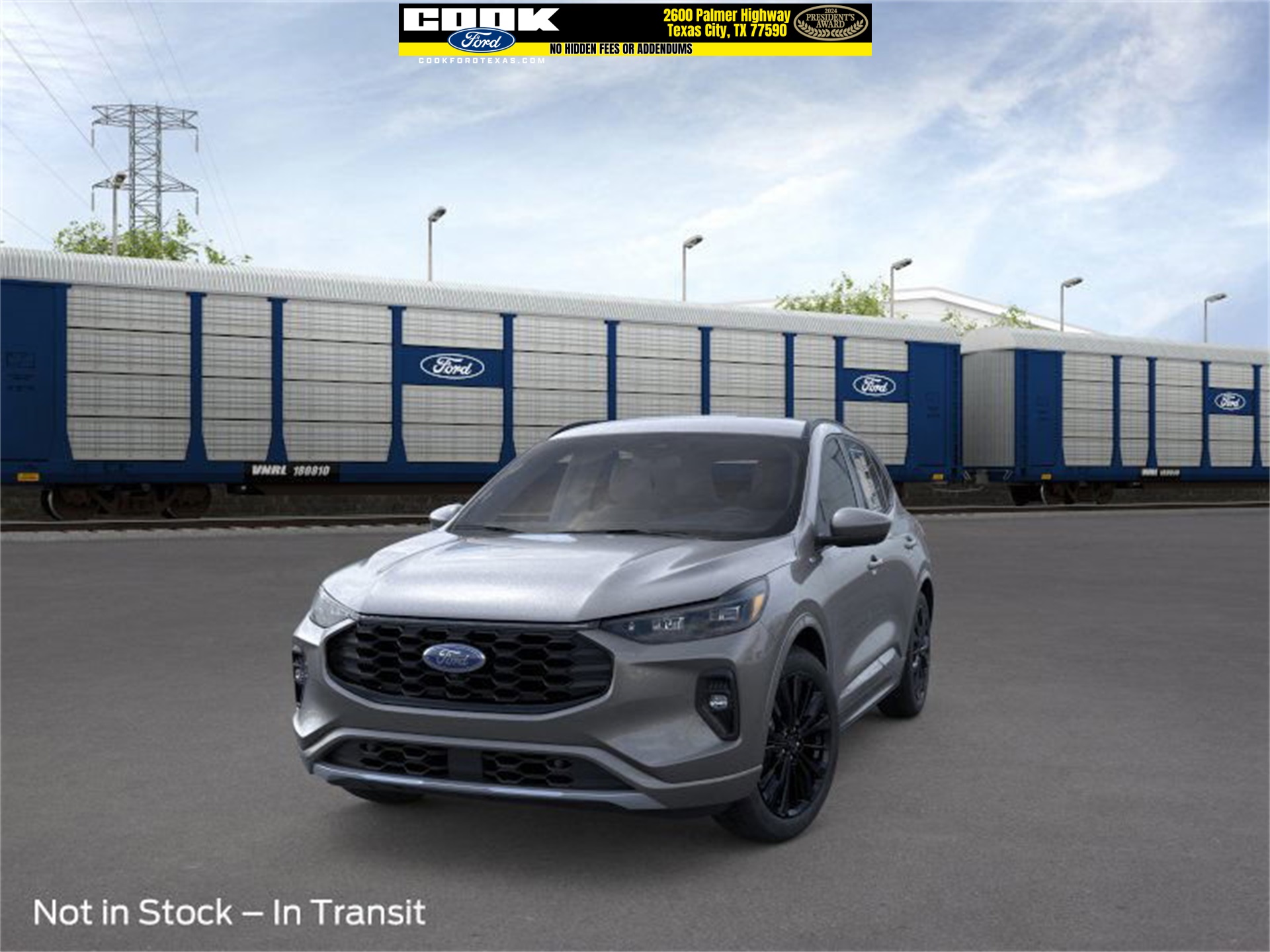 2026 Ford Escape Hybrid ST-Line Elite Gray at DeMontrond Ford