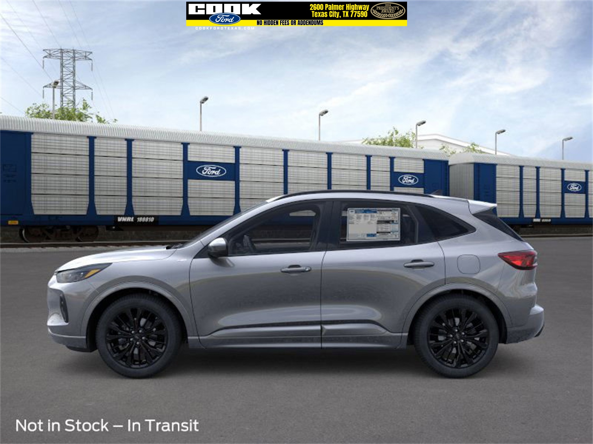 2026 Ford Escape Hybrid ST-Line Elite Gray at DeMontrond Ford