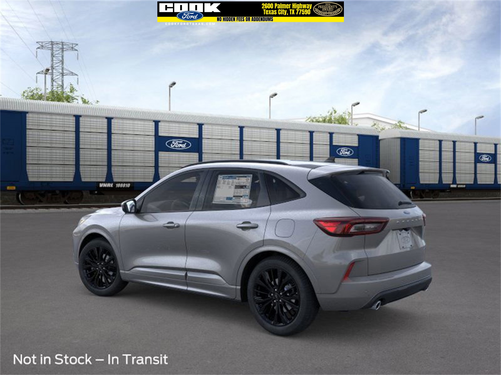 2026 Ford Escape Hybrid ST-Line Elite Gray at DeMontrond Ford