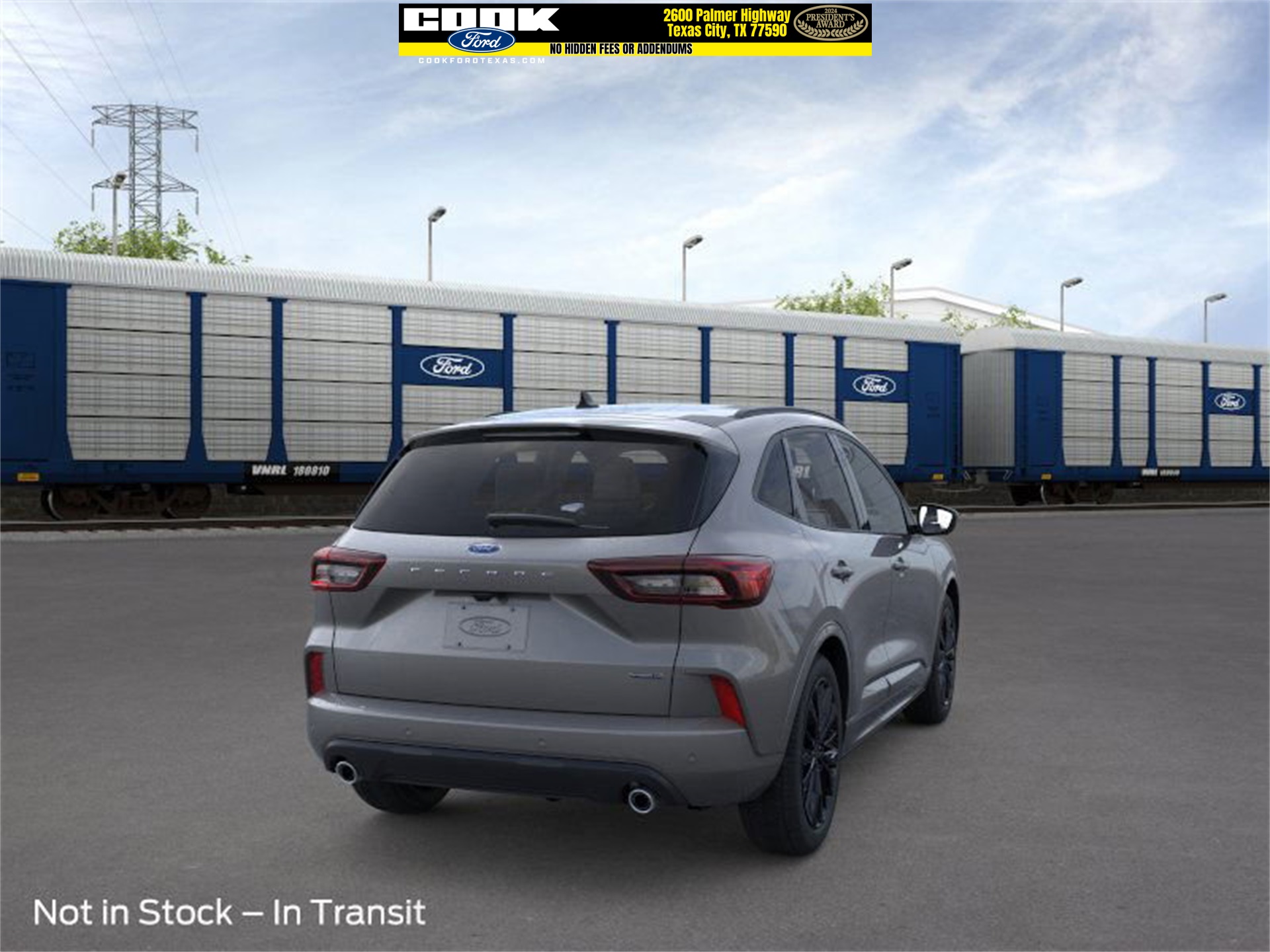 2026 Ford Escape Hybrid ST-Line Elite Gray at DeMontrond Ford