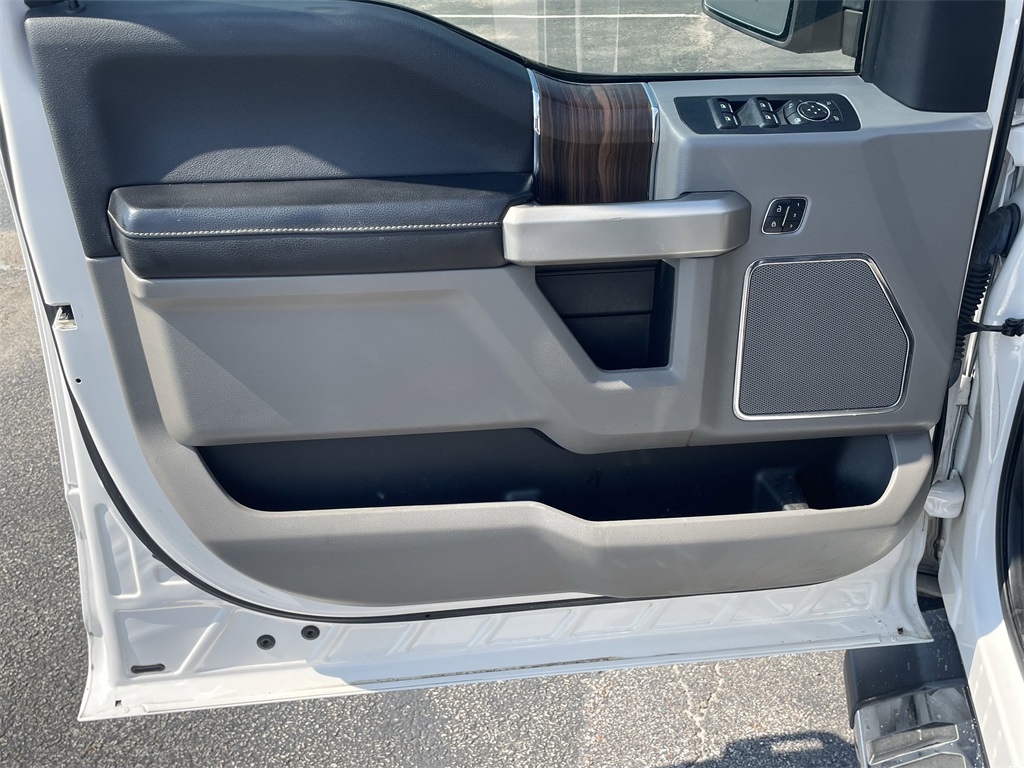 2017 Ford F-150 Lariat White at DeMontrond Ford