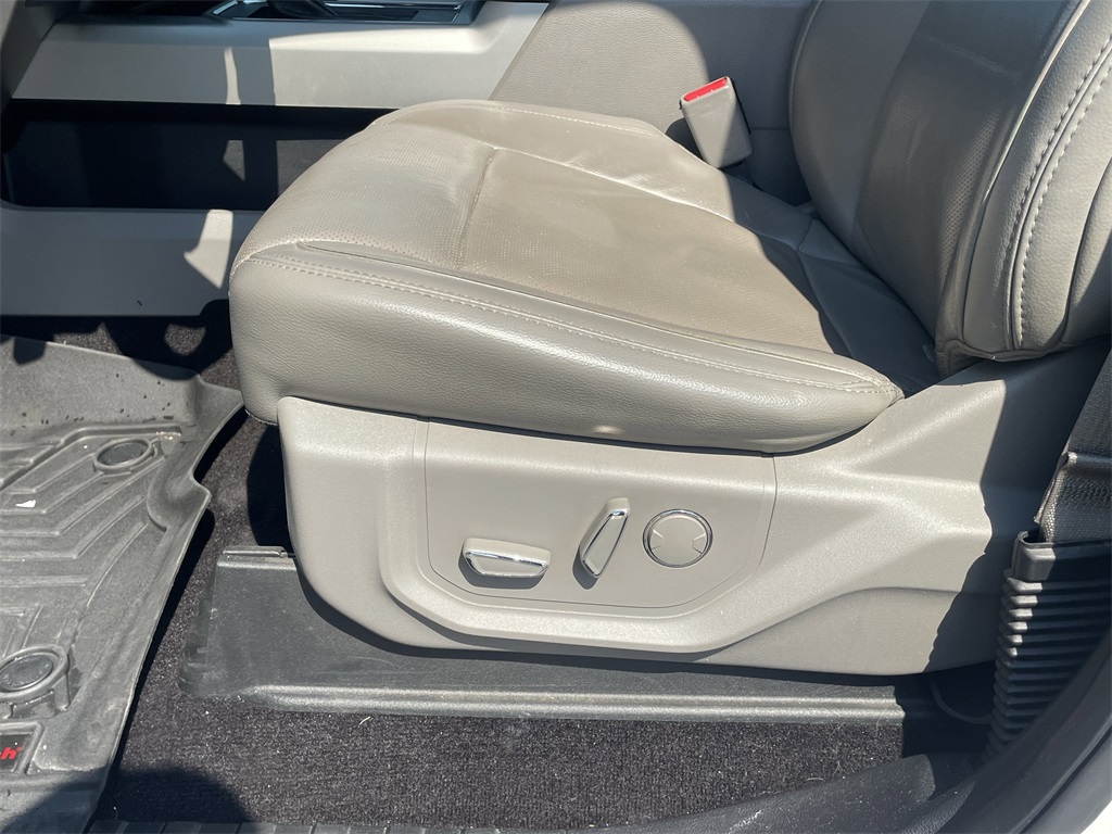 2017 Ford F-150 Lariat White at DeMontrond Ford