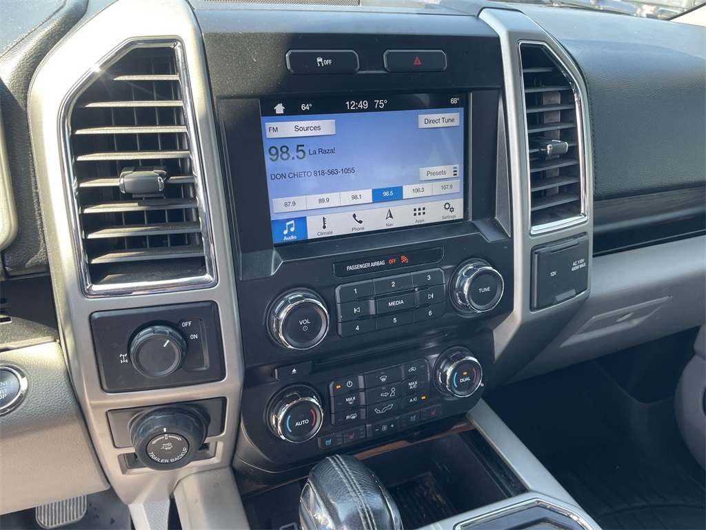 2017 Ford F-150 Lariat White at DeMontrond Ford