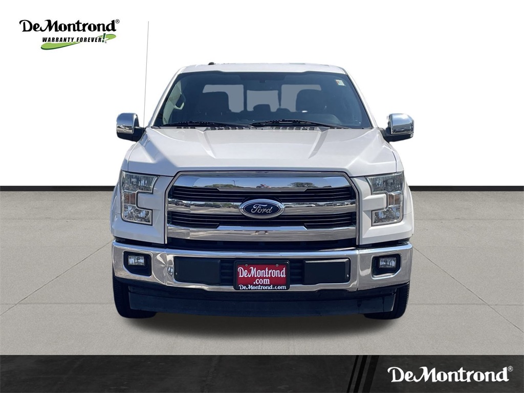 2017 Ford F-150 Lariat White at DeMontrond Ford