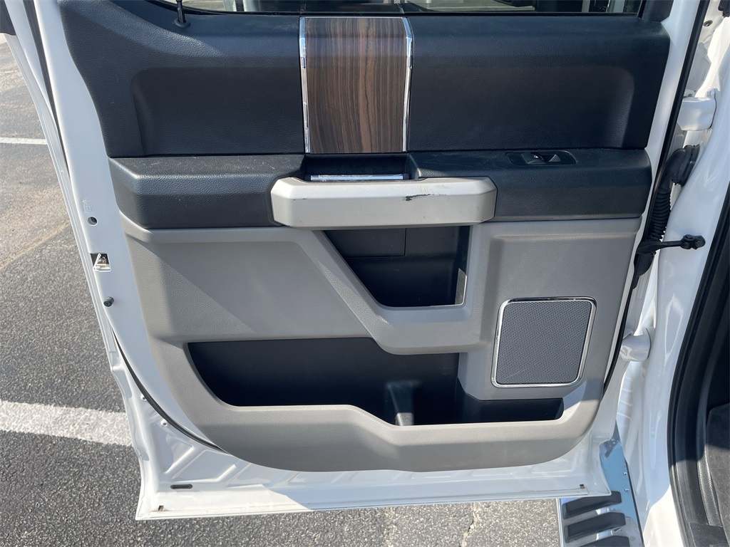 2017 Ford F-150 Lariat White at DeMontrond Ford