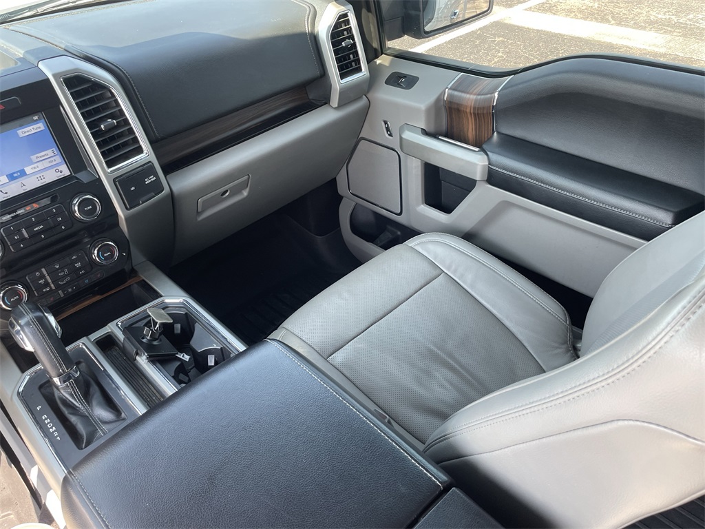 2017 Ford F-150 Lariat White at DeMontrond Ford