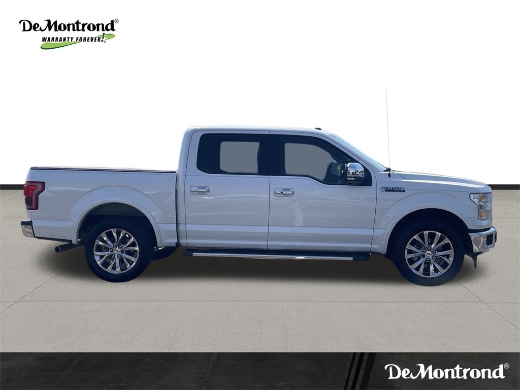 2017 Ford F-150 Lariat White at DeMontrond Ford