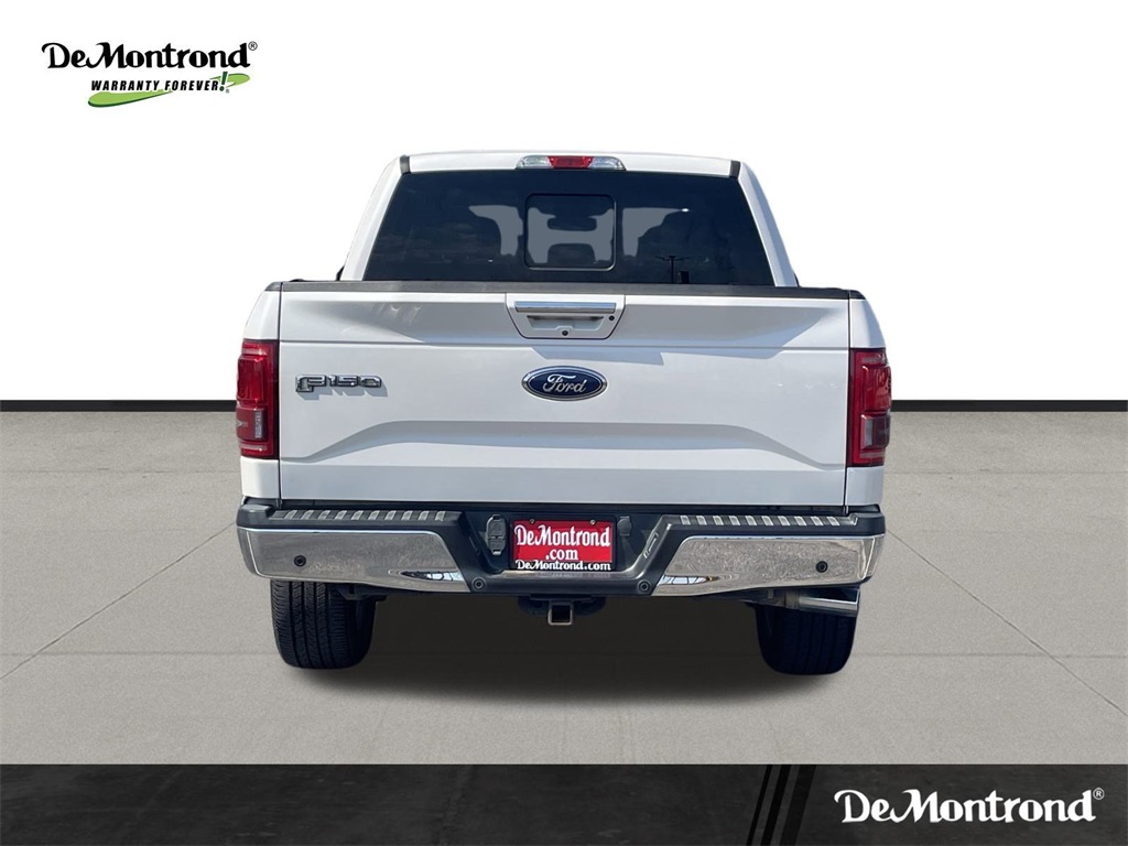 2017 Ford F-150 Lariat White at DeMontrond Ford