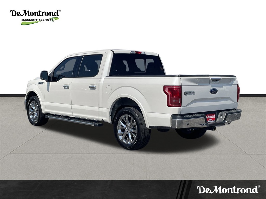 2017 Ford F-150 Lariat White at DeMontrond Ford