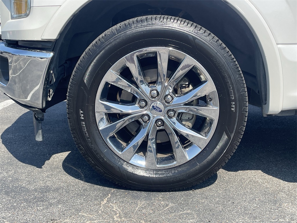 2017 Ford F-150 Lariat White at DeMontrond Ford