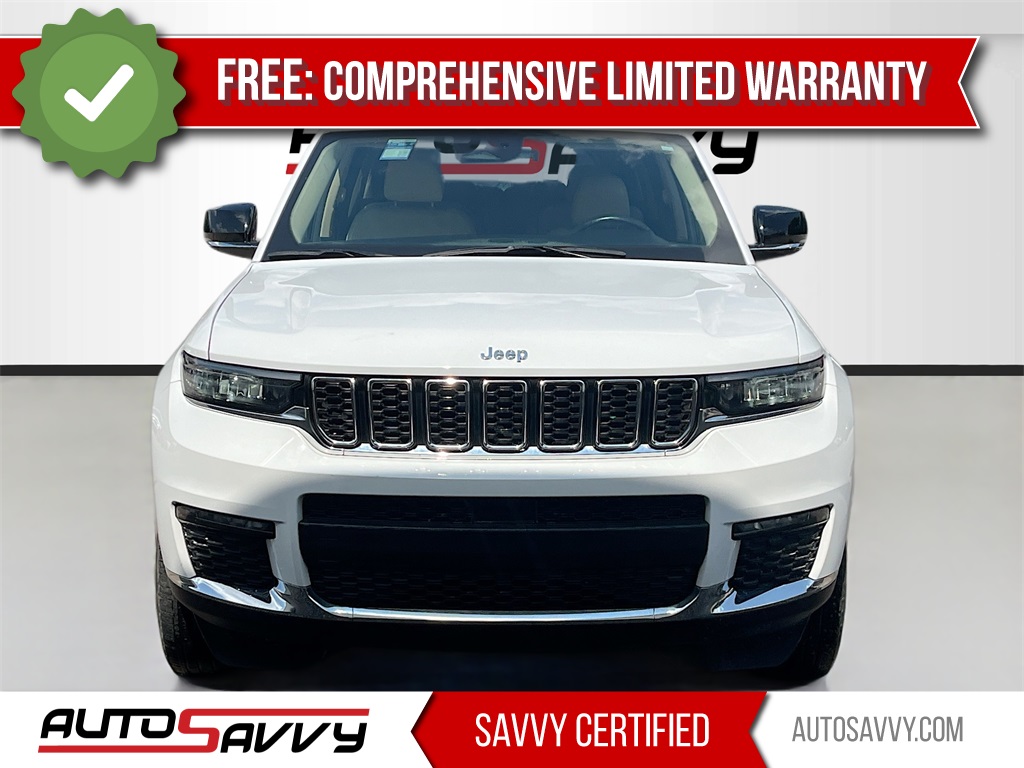 2022 Jeep Grand Cherokee L Limited White at River Oaks CDJR