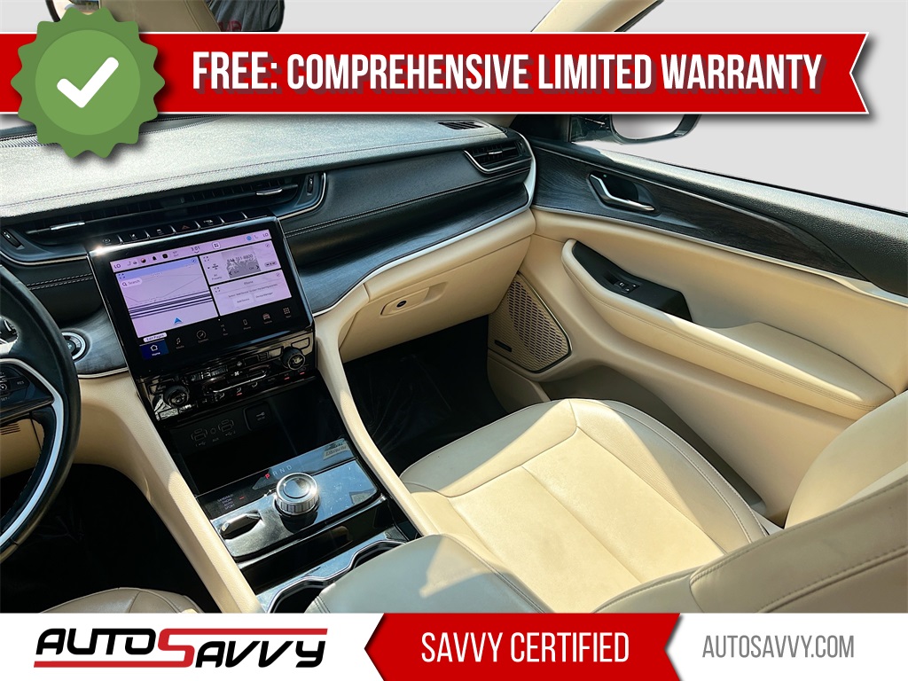 2022 Jeep Grand Cherokee L Limited White at River Oaks CDJR