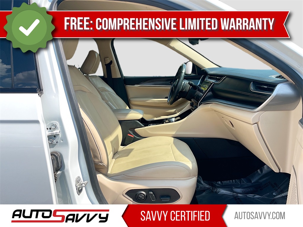 2022 Jeep Grand Cherokee L Limited White at River Oaks CDJR