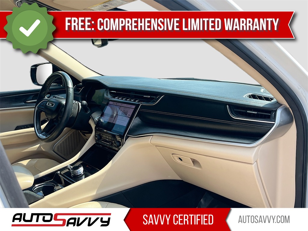 2022 Jeep Grand Cherokee L Limited White at River Oaks CDJR