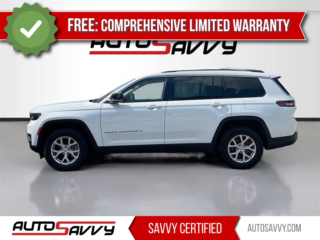 2022 Jeep Grand Cherokee L Limited White at River Oaks CDJR