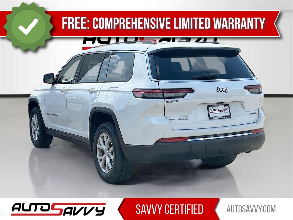 2022 Jeep Grand Cherokee L Limited White at River Oaks CDJR
