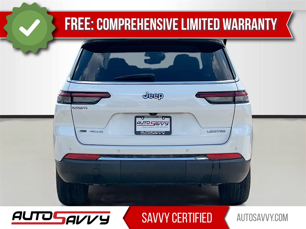 2022 Jeep Grand Cherokee L Limited White at River Oaks CDJR