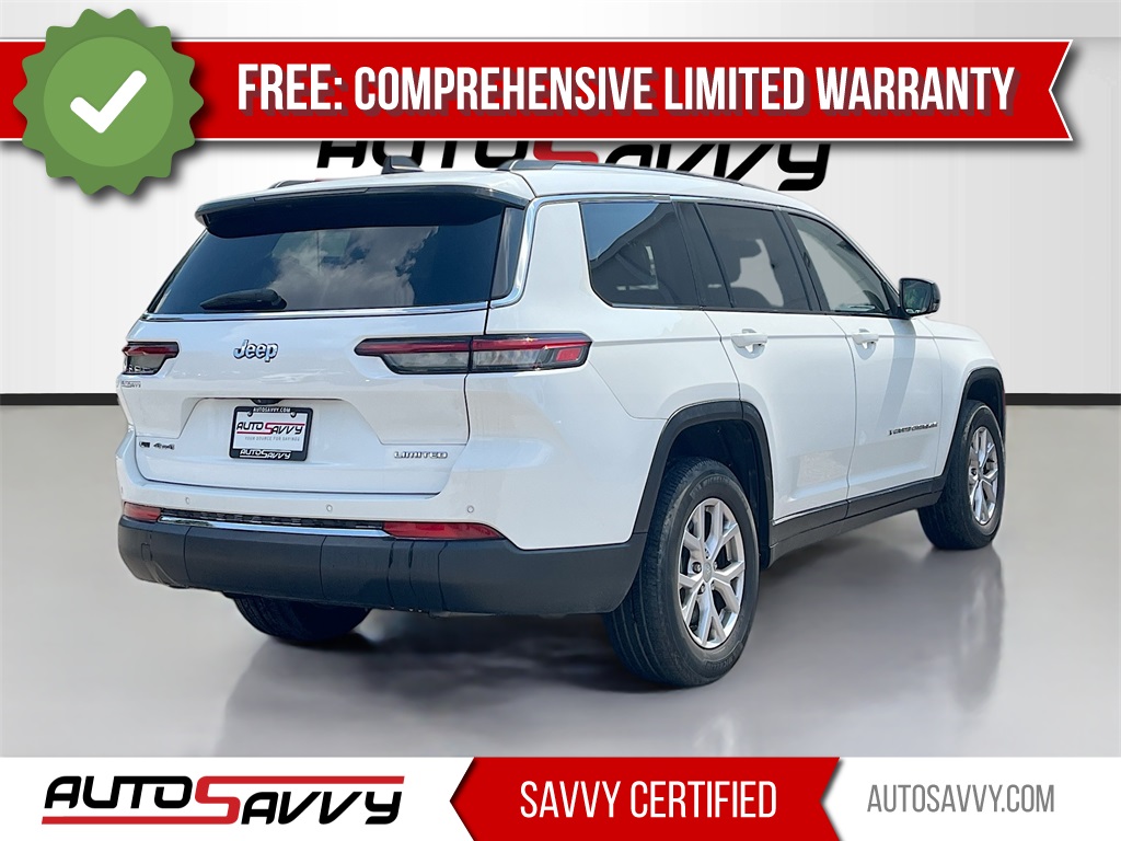 2022 Jeep Grand Cherokee L Limited White at River Oaks CDJR