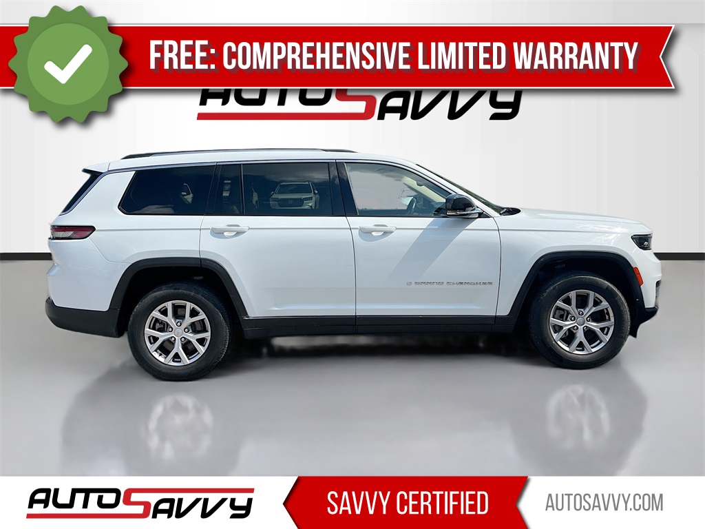 2022 Jeep Grand Cherokee L Limited White at River Oaks CDJR