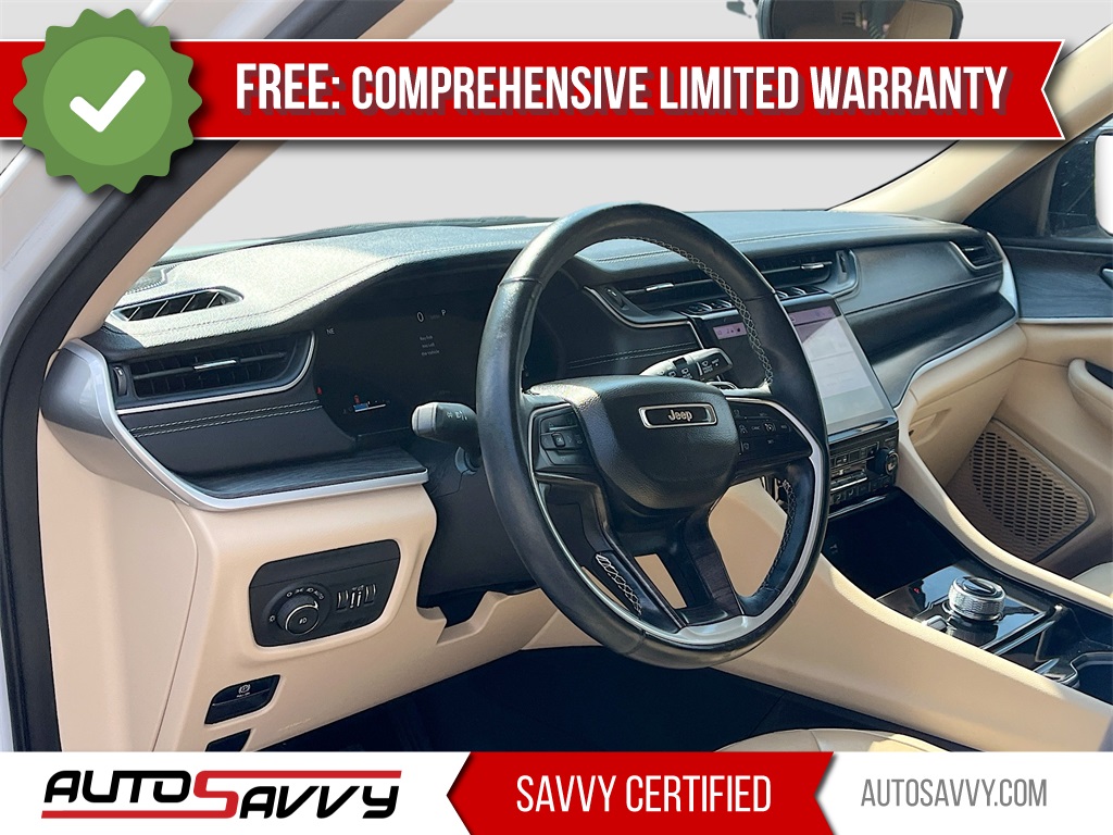 2022 Jeep Grand Cherokee L Limited White at River Oaks CDJR