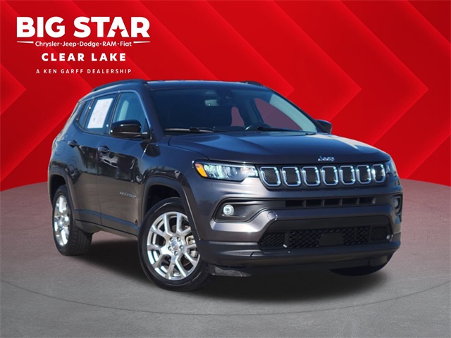 2022 Jeep Compass Latitude Lux Gray at Joe Myers Mazda Kia