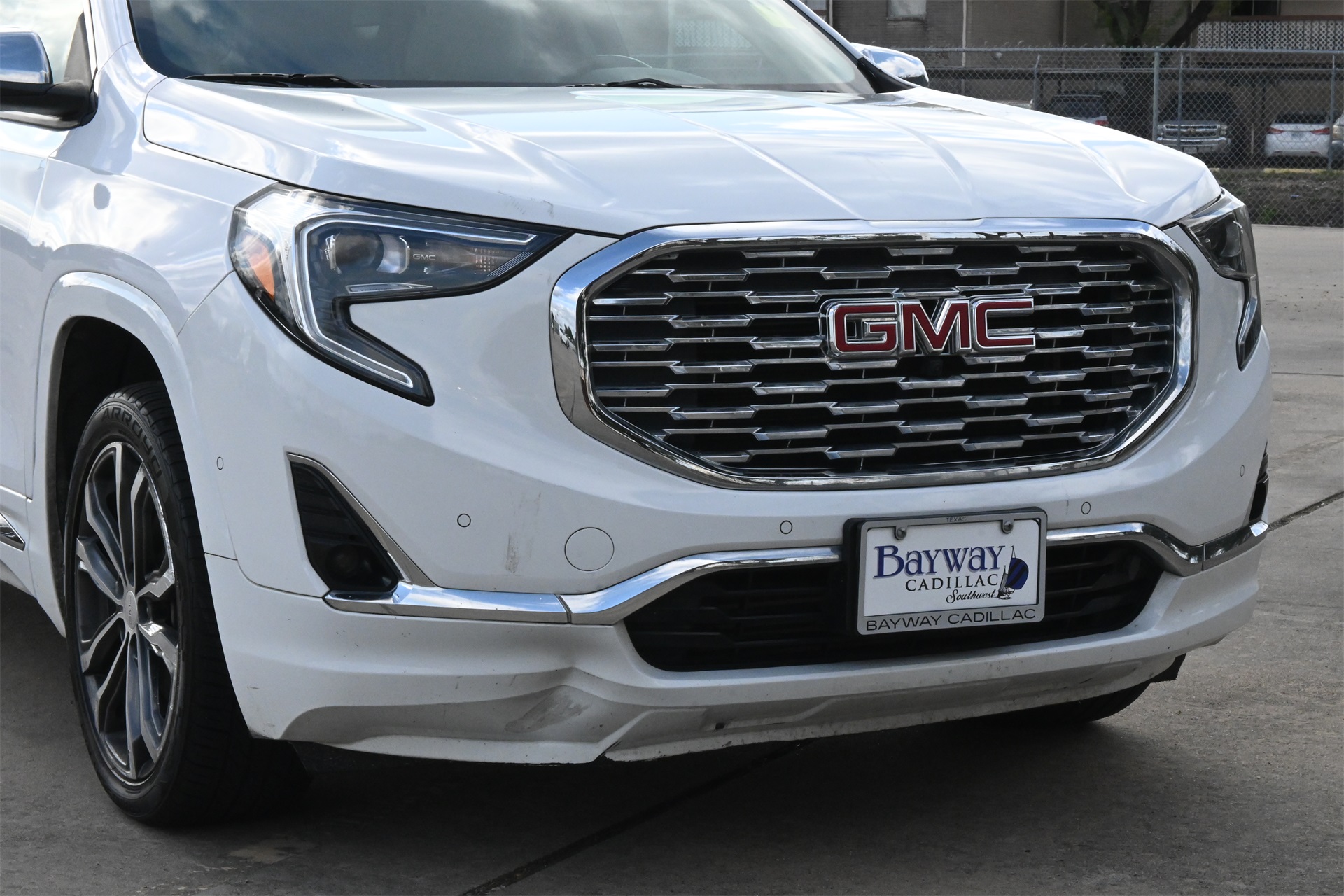 2018 GMC Terrain Denali White at Westside Lexus