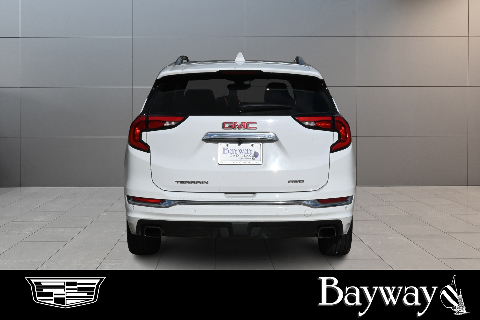 2018 GMC Terrain Denali White at Westside Lexus
