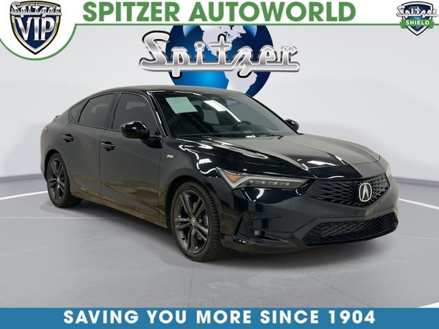 Majestic Black Pearl 2024 Acura Integra Sedan Front-Wheel Drive Continuously Variable Transmission