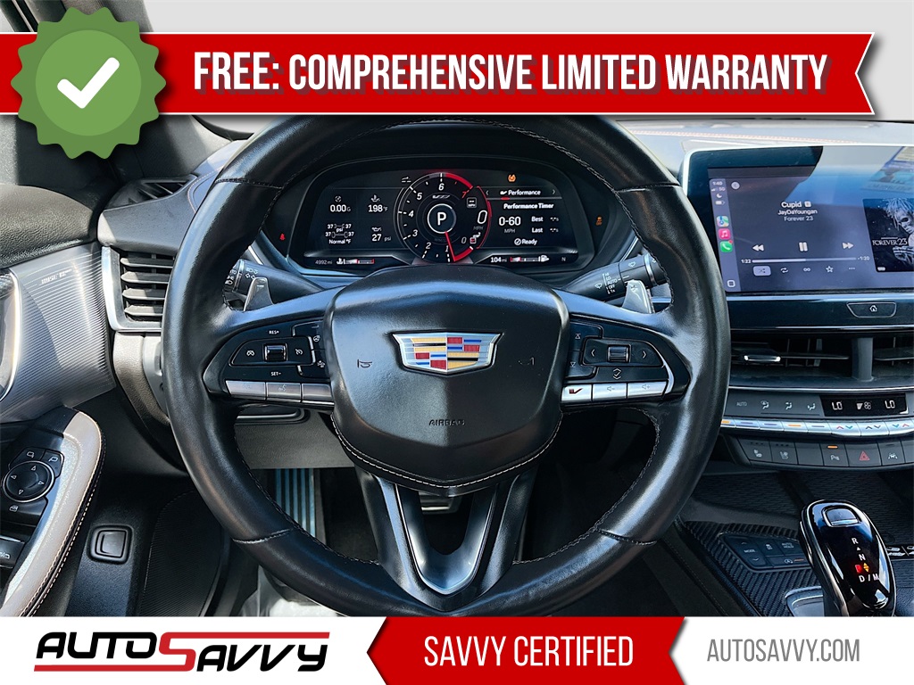 2024 Cadillac CT5 V-Series White at Emmons Autoplex