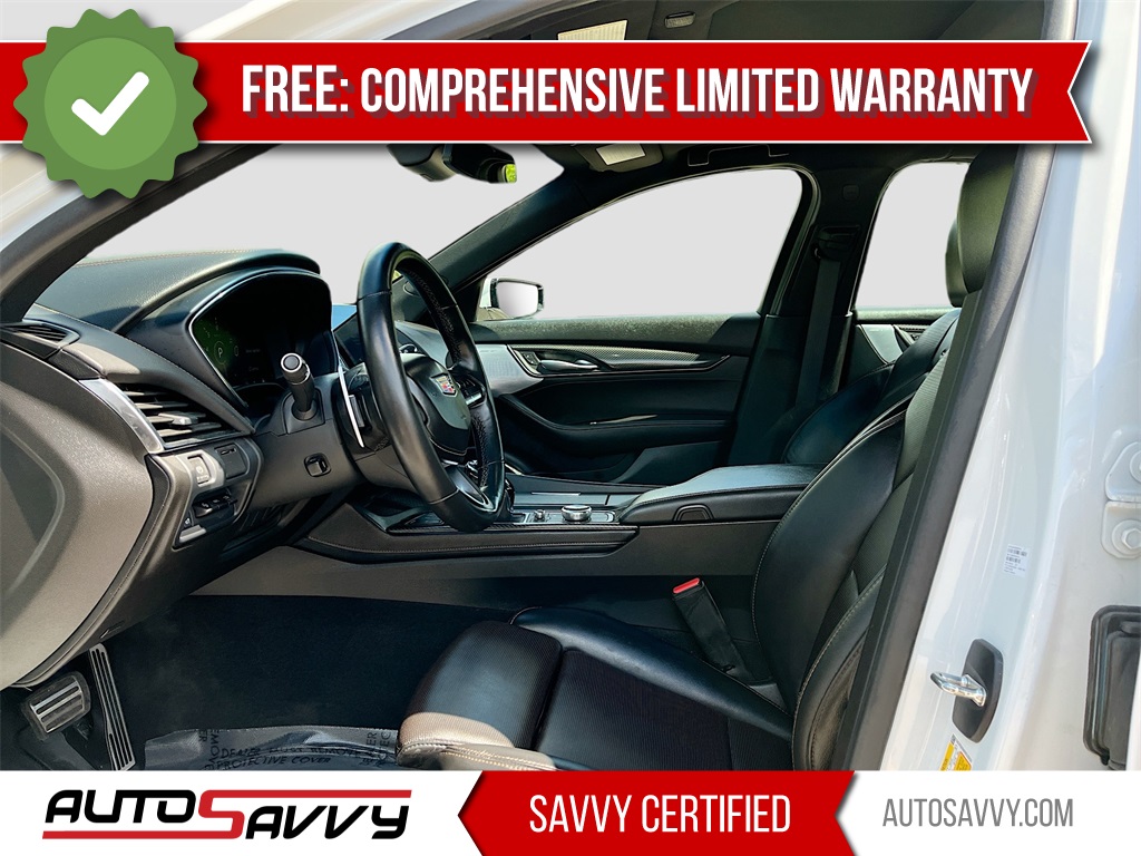 2024 Cadillac CT5 V-Series White at Emmons Autoplex