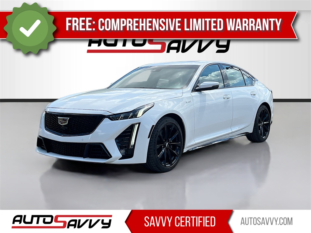 2024 Cadillac CT5 V-Series White at Emmons Autoplex