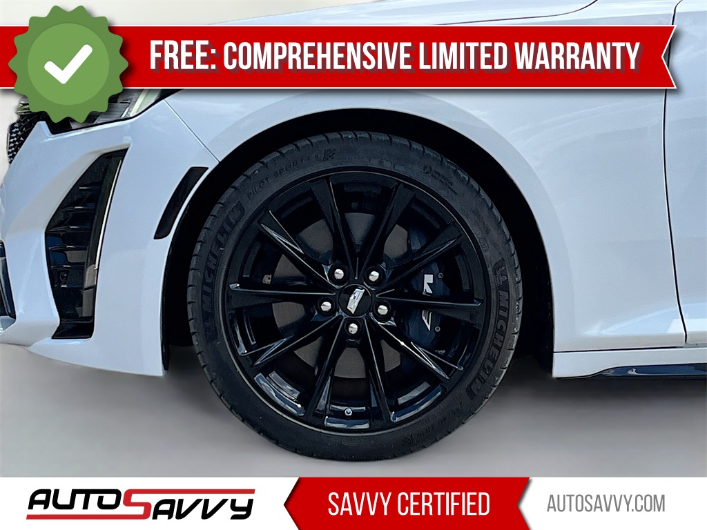2024 Cadillac CT5 V-Series White at Emmons Autoplex