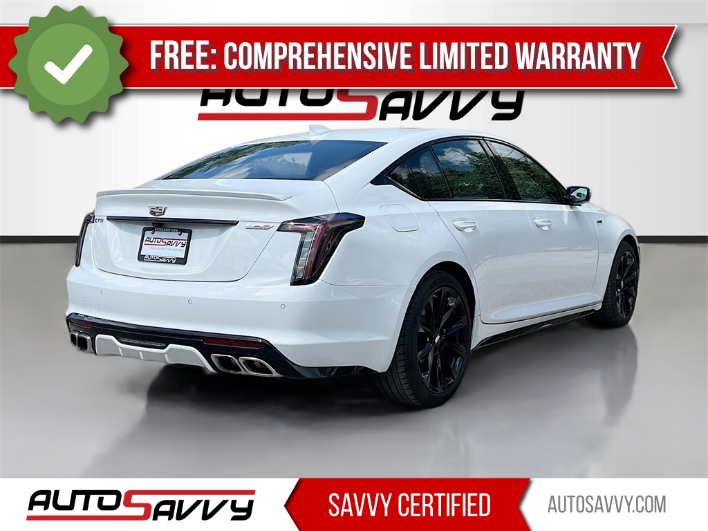 2024 Cadillac CT5 V-Series White at Emmons Autoplex