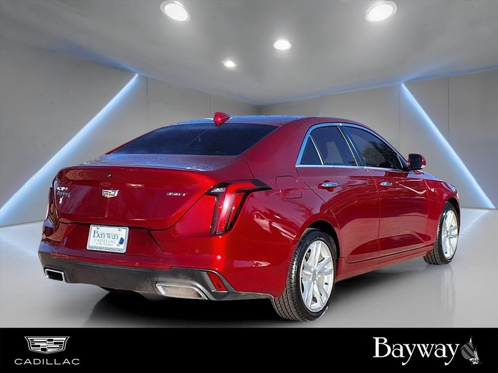 2023 Cadillac CT4 Luxury Red at Classic Chevrolet Galveston