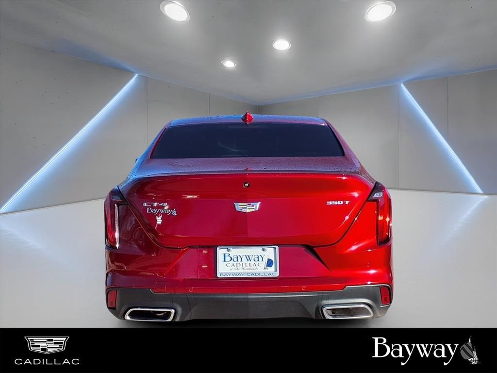 2023 Cadillac CT4 Luxury Red at Classic Chevrolet Galveston