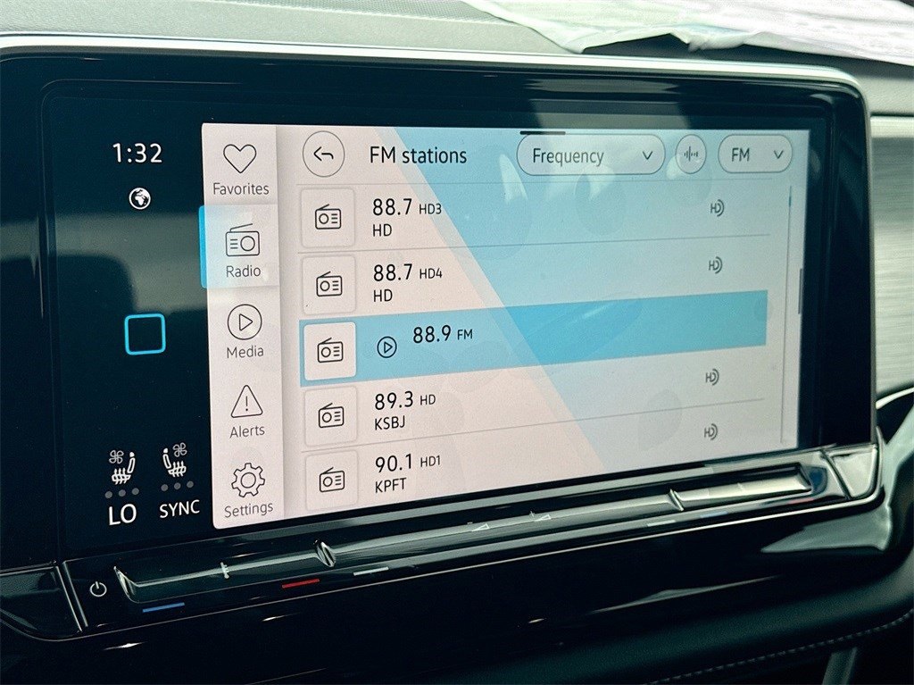 2025 Volkswagen Atlas Cross Sport 2.0T SE w/Technology White at DeMontrond Automotive Group