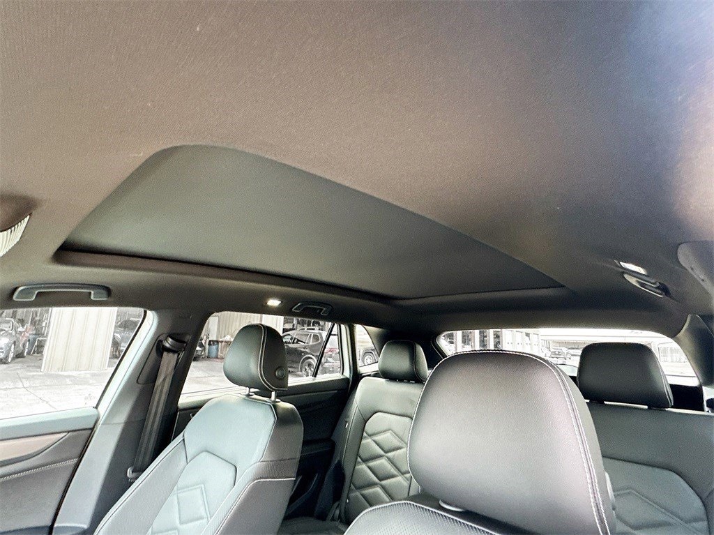 2025 Volkswagen Atlas Cross Sport 2.0T SE w/Technology White at DeMontrond Automotive Group